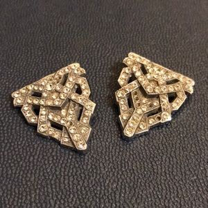 VTG 1930s Art Deco Dress/Shoe Clips